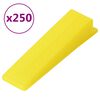 vidaXL Tile Levelling System 250 Wedges 500 Clips 0.08 "