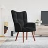 vidaXL Relaxing Chair Black
