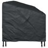 vidaXL Garden Bench Cover Black 220 x 100 x 89 cm 420D oxford fabric