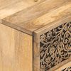 vidaXL Bedside Cabinet 15.7"x13"x18.1" Solid Wood Mango