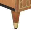 vidaXL Side Cabinet Honey Brown Solid Mango Wood, Engineered Wood