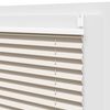 vidaXL Plisse Blind 27.6"x59.1" Creme
