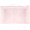 vidaXL Paper Bags 250 pcs with Handles Pink 32x22x28 cm
