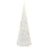 vidaXL Artificial Christmas Tree White PVC