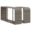 vidaXL Garden Sofa Set Grey