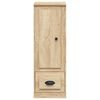 vidaXL Highboard Sonoma Oak Engineered wood 14x14.2x40.7 in Highboard