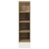 vidaXL Bottom Cabinet Artisan Oak Engineered Wood Small Adjustable Feet