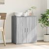 vidaXL Sideboard Grey Sonoma Engineered Wood Medium Sideboard