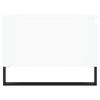 vidaXL Coffee Table White Engineered wood, Metal Medium Coffee Table