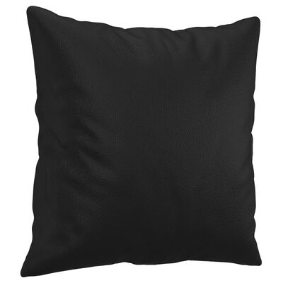 Close-up of black textured fabric upholstery.