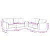 vidaXL Sofa Set Black
