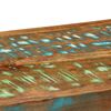 vidaXL Wall Shelf Multicolor Solid reclaimed wood and iron