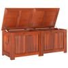 vidaXL Storage Chest Brown Solid acacia wood, engineered wood Large
