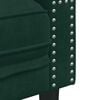 vidaXL Chesterfield Sofa Dark Green