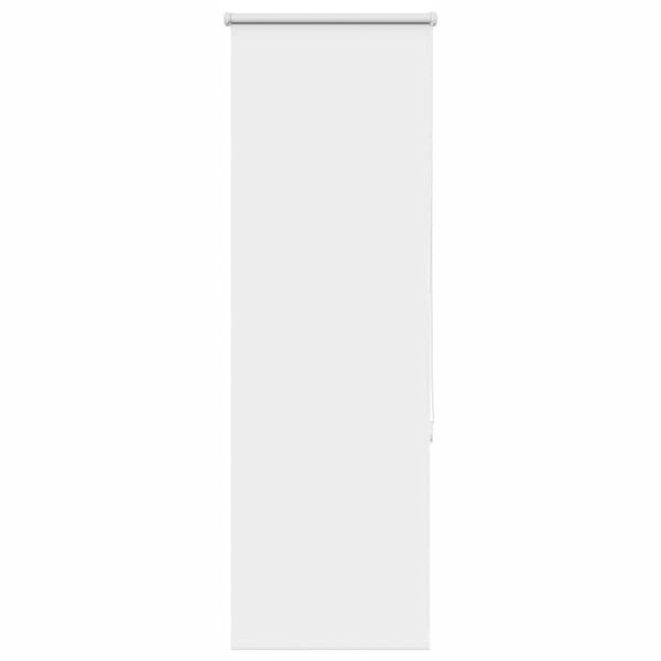 vidaXL Roller Blind White 100% Polyester, Aluminum 17.7 x 68.9 in