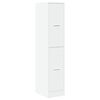 vidaXL Apothecary Cabinet White Engineered Wood Medium