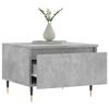 vidaXL Coffee Table Set of 2 Concrete Grey Engineered wood, Metal