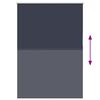 vidaXL Roller Shade Marine 100% polyester, aluminum 43.3 x 51.2 in