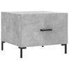 vidaXL Coffee Table Concrete Grey Engineered Wood Medium Coffee Table