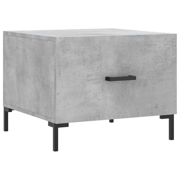 vidaXL Coffee Table Concrete Grey Engineered Wood Medium Coffee Table