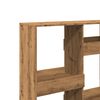 vidaXL Bookcase Artisan Oak Engineered Wood Large Artisan Oak Bookcase