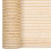 vidaXL Privacy Net Beige 6.6&lsquo;x32.8&lsquo; HDPE 0.245 oz/ft&sup2;