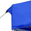 vidaXL Party Tent Blue 310 g/m² Oxford fabric with PVC coating 19.7x9.8 ft
