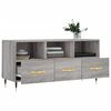vidaXL TV Cabinet Grey Sonoma 40.2x14.2x19.7" Engineered Wood