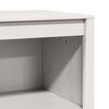 vidaXL Kitchen Cabinet with Shelf Warm White 41.73 x 21.65 x 36.22 in