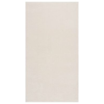 vidaXL Shaggy Rug Cream White 4'x6' Polyester