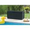 Keter Storage Box Anthracite Polypropylene Large Outdoor Storage Box