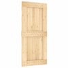 vidaXL Door NARVIK 37.4"x82.7" Solid Wood Pine
