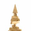 vidaXL Christmas Trees with Stand Brown 70.9" Solid pine wood