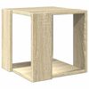 vidaXL Coffee Table Sonoma Oak Engineered Wood Small Coffee Table
