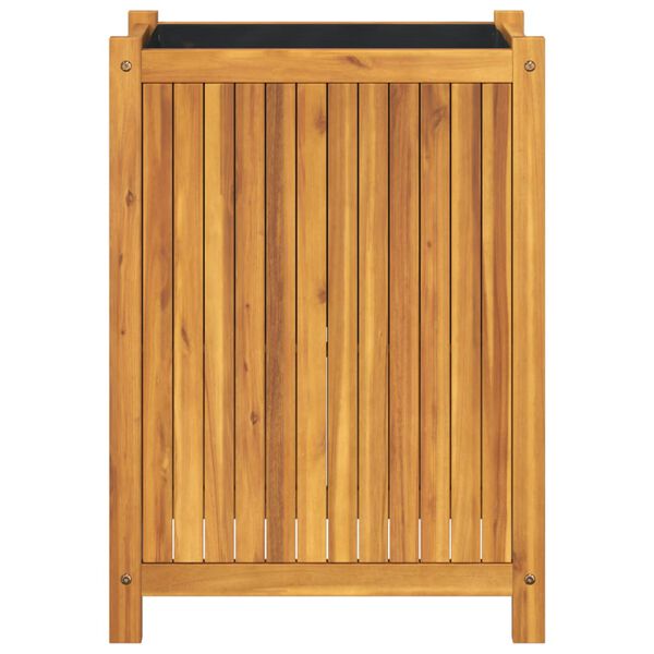 vidaXL Garden Planter Natural wood Solid Acacia wood Medium