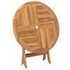 vidaXL Garden Dining Set Warm teak wood Fine sanded teak hardwood Medium