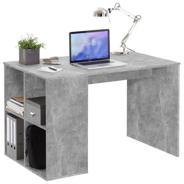 FMD Desk Concrete Gray Melamine-covered chipboard 46.1x28.7x29.5 in Desk