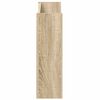 vidaXL Wall Shoe Cabinets 2 pcs Sonoma Oak 31.5"x7.1"x23.6" Engineered Wood