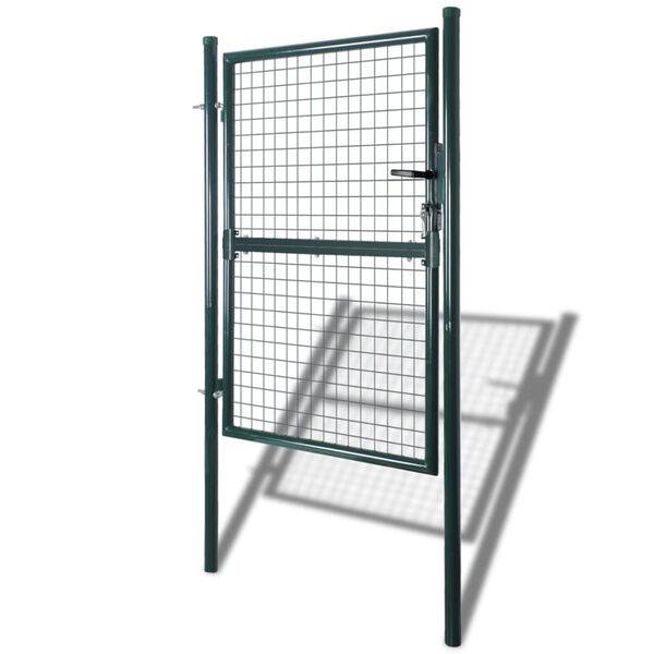 Garden Mesh Gate Fence Door Wall Grille 33.7" x 78.7" / 39.4" x 98.4"
