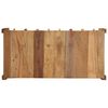 vidaXL Coffee Table Brown 110 x 54 x 35 cm Solid Reclaim Wood