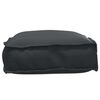 vidaXL Cushion Black 23.62 x 15.75 x 3.15 in Oxford Fabric
