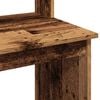 vidaXL Desk Old wood Engineered wood Compact Desk Rectangular Modern