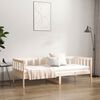 vidaXL Day Bed Natural Wood Solid Pine Wood 35.4x74.8 in
