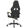 vidaXL Gaming Chair Black and Gold Faux leather, Metal, Plywood
