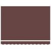 vidaXL Retractable Awning Brown