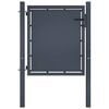 vidaXL Garden Gate Steel 39.4x29.5" Anthracite