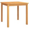 vidaXL 3 Piece Patio Dining Set Solid Wood Teak
