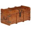 vidaXL Treasure Chest Honey finish Solid Acacia wood Large and Small