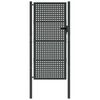 vidaXL Garden Gate Anthracite 39.4x78.7" Steel