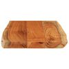 vidaXL Table Top Brown Solid acacia wood 27.6 x 15.7 in Durable